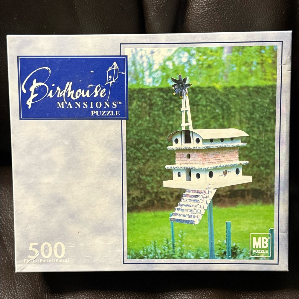 Birdhouse Mansions Puzzle - 500 Pieces